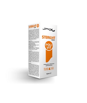 STERILVIT POLIVIT GOCCE 15 ML - Antica Farmacia Ferrari