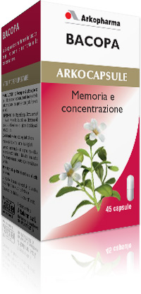 ARKO CAPSULE BACOPA 45 CAPSULE VEG - Antica Farmacia Ferrari