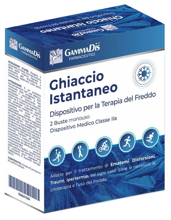 GHIACCIO ISTANTANEO TNT GAMMADIS 2 PEZZI - Antica Farmacia Ferrari