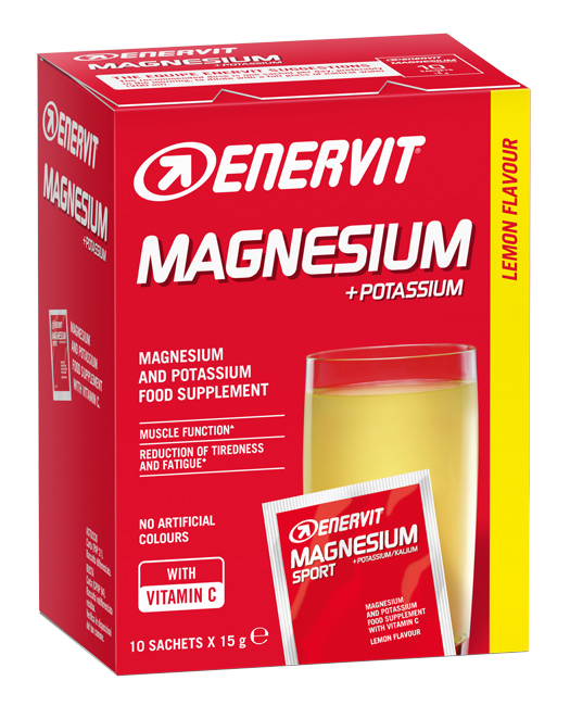 ENERVIT POTASSIO MAGNESIO 10 BUSTINE 8 G - Antica Farmacia Ferrari
