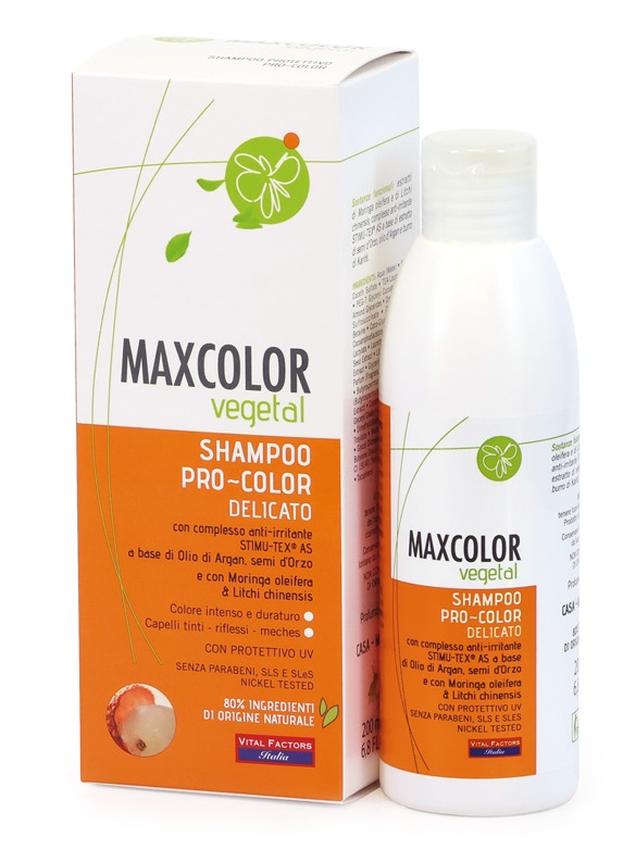 MAXCOLOR VEGETAL SHAMPOO PROTETTIVO PROCOLOR 200 ML - Antica Farmacia Ferrari