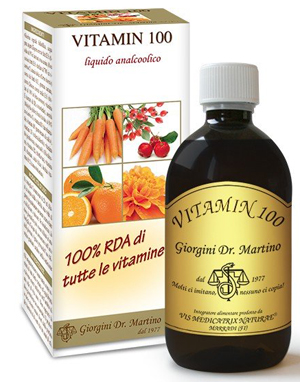 VITAMIN 100 LIQUIDO ANALCOLICO 500 ML - Antica Farmacia Ferrari