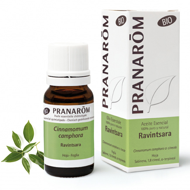 PRANAROM RAVINTSARA OLIO ESSENZIALE BIO 10 ML - Antica Farmacia Ferrari
