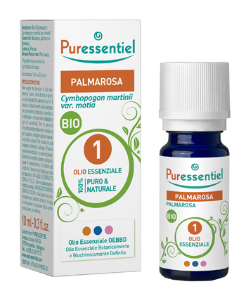 PURESSENTIEL PALMAROSA OLIO ESSENZIALE BIO 10 ML - Antica Farmacia Ferrari