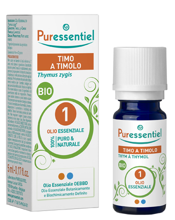 PURESSENTIEL TIMO TIMOLO OLIO ESSENZIALE BIO 10 ML - Antica Farmacia Ferrari