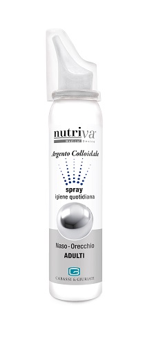 NUTRIVA ARGENTO COLLOIDALE NASO/ORECCHIE 100 ML - Antica Farmacia Ferrari