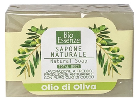 BIO ESSENZE SAPONE NATURALE OLIO DI OLIVA 100 G - Antica Farmacia Ferrari