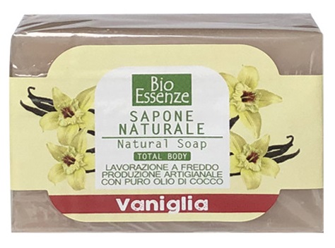 BIO ESSENZE SAPONE NATURALE VANIGLIA 100 G - Antica Farmacia Ferrari