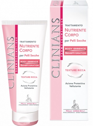 CLINIANS DERMOCOSMETIQUE TRATTAMENTO NUTRIENTE CORPO 200 ML - Antica Farmacia Ferrari