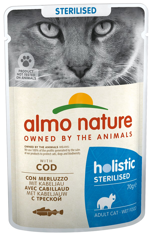 STERILISED MERLUZZO 70 G - Antica Farmacia Ferrari