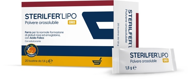 STERILFER LIPO ORO 20 BUSTINE - Antica Farmacia Ferrari