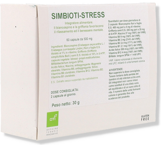 SIMBIOTI-STRESS 60 CAPSULE - Antica Farmacia Ferrari