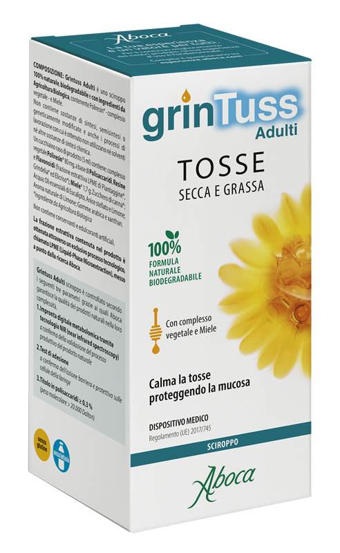 GRINTUSS ADULTI SCIROPPO 180 G - Antica Farmacia Ferrari