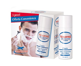 NOXZEMA PROTECTIVE SHAVE TRAVEL CLASSIC 3 X 50 ML - Antica Farmacia Ferrari