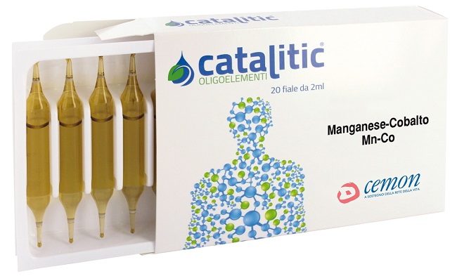 CATALITIC OLIGOELEMENTI MANGANESE COBALTO MN-CO 20 AMPOLLE - Antica Farmacia Ferrari