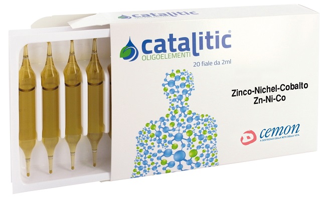 CATALITIC OLIGOELEMENTI ZINCO NICHEL COBALTO ZN-NI-CO 20 AMPOLLE - Antica Farmacia Ferrari
