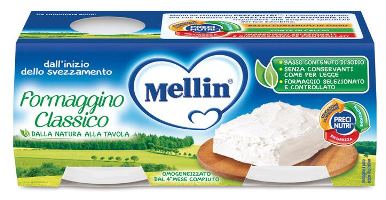 MELLIN BABY FORMAGGINO CLASSICO 2 X 80 G - Antica Farmacia Ferrari