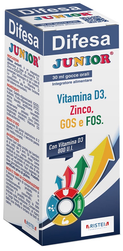 DIFESA JUNIOR GOCCE ORALI 30 ML - Antica Farmacia Ferrari