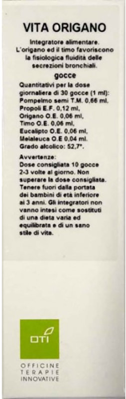 VITA ORIGANO GOCCE 30ML - Antica Farmacia Ferrari