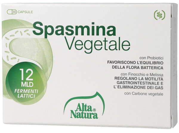SPASMINA VEGETALE 30 OPERCOLI 500 MG - Antica Farmacia Ferrari