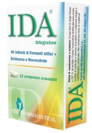 IDA 12 COMPRESSE OROSOLUBILI - Antica Farmacia Ferrari