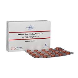 BROMELINA ANGENERICO 20 COMPRESSE RIVESTITE - Antica Farmacia Ferrari
