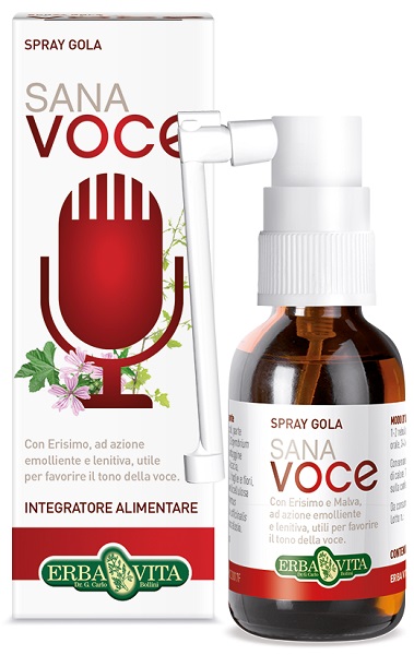 SANA VOCE SPRAY GOLA 30 ML - Antica Farmacia Ferrari