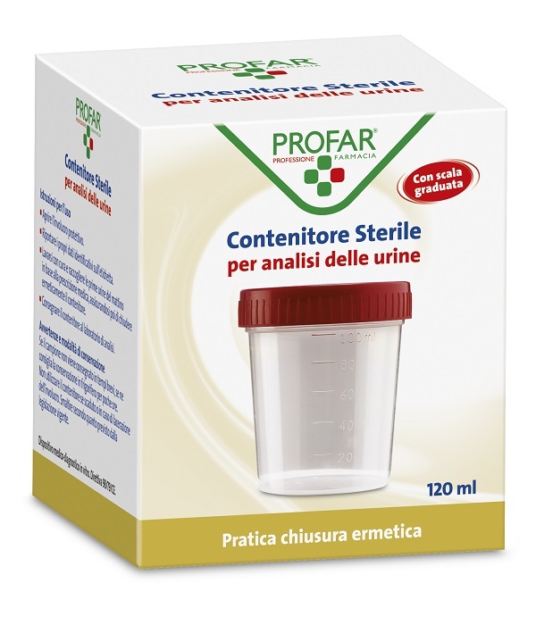 CONTENITORE URINE PROFAR 120ML - Antica Farmacia Ferrari