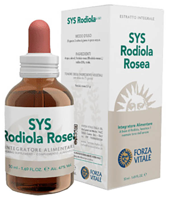 SYS RODIOLA ROSEA GOCCE 50 ML - Antica Farmacia Ferrari