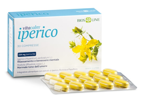 VITACALM IPERICO 30 COMPRESSE - Antica Farmacia Ferrari