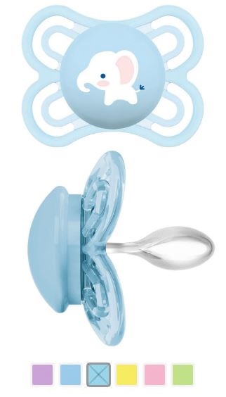 MAM PERFECT SUCCHIETTO 0+ SILICONE CONFEZIONE SINGOLA - Antica Farmacia Ferrari