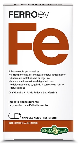 FERRO EV 60 CAPSULE 500 MG - Antica Farmacia Ferrari