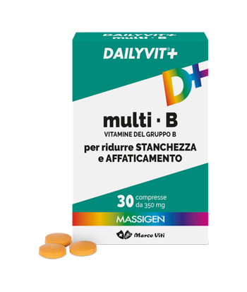 DAILYVIT+ MULTI B VITAMINE DEL GRUPPO B 30 COMPRESSE - Antica Farmacia Ferrari