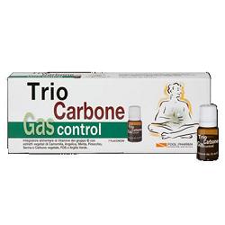 TRIOCARBONE GAS CONTROL 7 FLACONCINI 10 ML - Antica Farmacia Ferrari