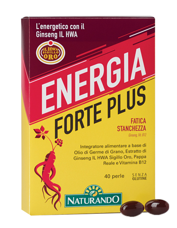 ENERGIA FORTE PLUS 40 PERLE - Antica Farmacia Ferrari