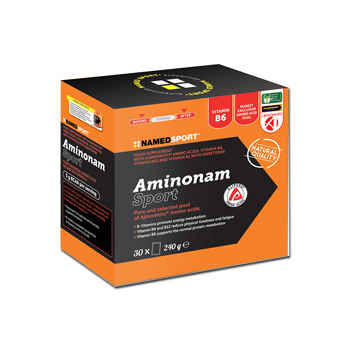 AMINONAM SPORT POLVERE 30BUSTE DA 8 G - Antica Farmacia Ferrari
