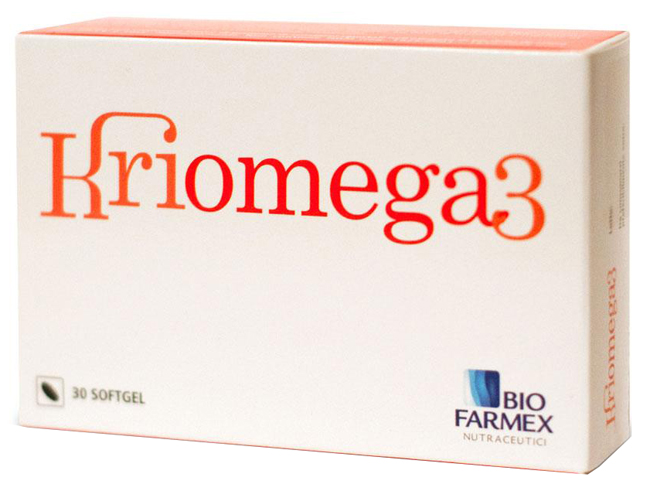 KRIOMEGA 3 30 CAPSULE SOFTGEL - Antica Farmacia Ferrari
