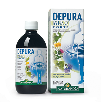 DEPURA MAX FORTE 500 ML - Antica Farmacia Ferrari