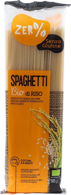 ZERO% GLUTINE PASTA RISO SPAGHETTI SENZA GLUTINE BIO 500 G - Antica Farmacia Ferrari