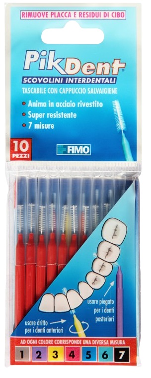 PIKDENT STUZZICOLINO 4 RO 10PZ - Antica Farmacia Ferrari