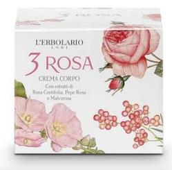 3 ROSA CREMA CORPO 200 ML - Antica Farmacia Ferrari