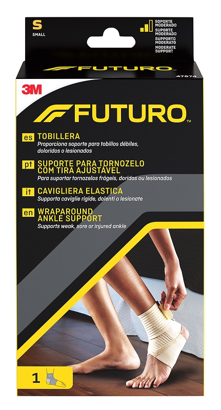 CAVIGLIERA ELASTICA FUTURO SMALL DIMENSIONE 18/20,5CM - Antica Farmacia Ferrari