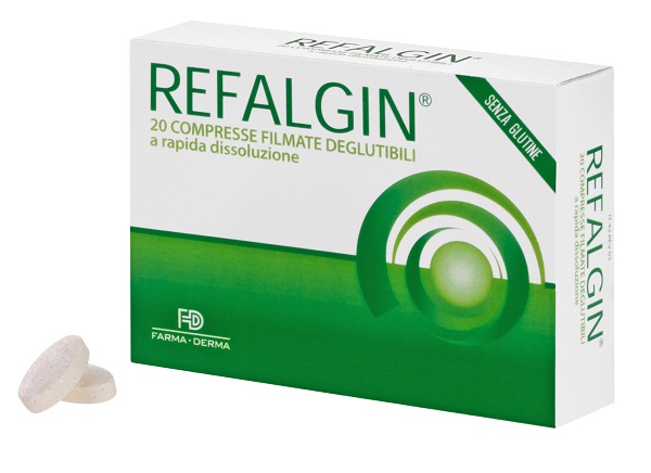 REFALGIN 20 COMPRESSE FILMATE DEGLUTIBILI - Antica Farmacia Ferrari