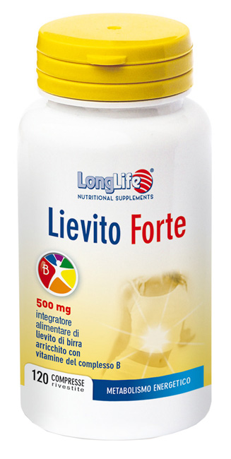 LONGLIFE LIEVITO FORTE 120 COMPRESSE - Antica Farmacia Ferrari