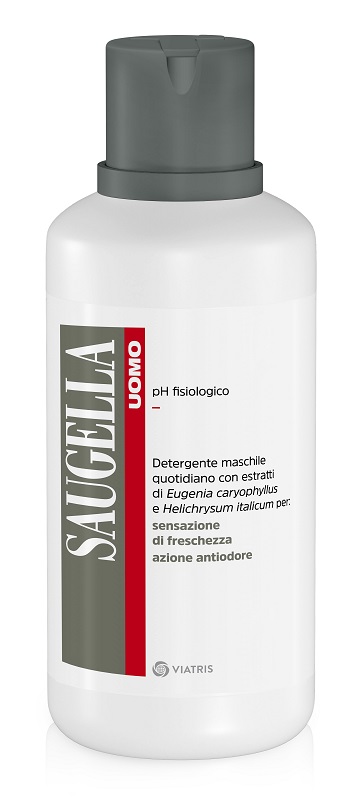 SAUGELLA UOMO PH FISIOLOGICO DETERGENTE MASCHILE 500 ML - Antica Farmacia Ferrari
