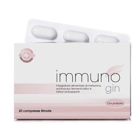 IMMUNO GIN 20 COMPRESSE - Antica Farmacia Ferrari