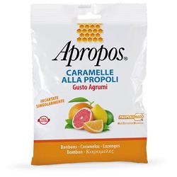 APROPOS CARAMELLE ALLA PROPOLI GUSTO AGRUMI 50 G - Antica Farmacia Ferrari