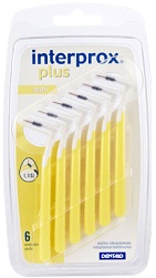 INTERPROX PLUS MINI GIALLO 6 PEZZI - Antica Farmacia Ferrari