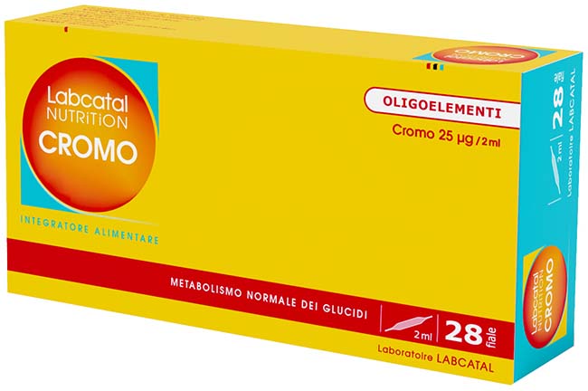 LABCATAL OLIGOSOL CROMO 28 FIALE 2 ML - Antica Farmacia Ferrari