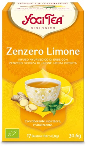 YOGI TEA ZENZERO LIMONE 31 G - Antica Farmacia Ferrari
